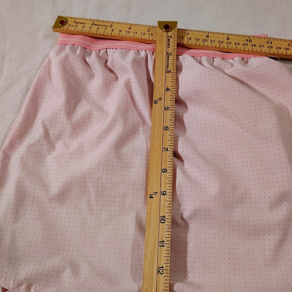 Athletic Mesh Skort Women Small Pink Excellent Perforated Mini Tennis Skirt
